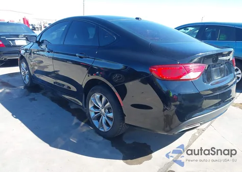 2015 Chrysler 200 S z USA, uszkodzony, nr VIN 1C3CCCBB0FN709726